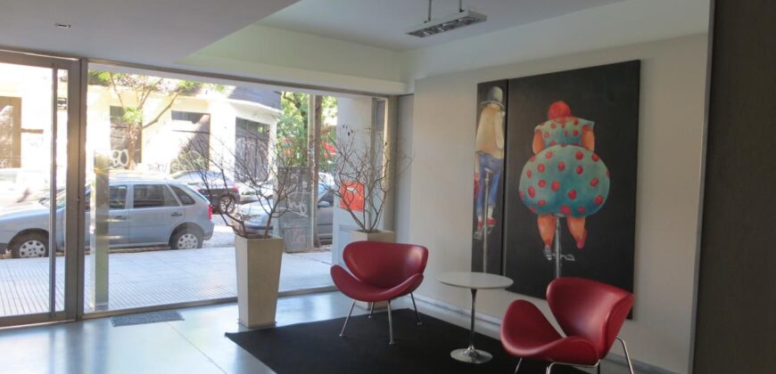 Departamento de 1 ambiente en Palermo Hollywood